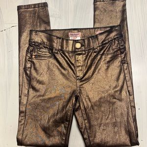 Juicy Couture Metallic Jeggings, Size 2, NWT!